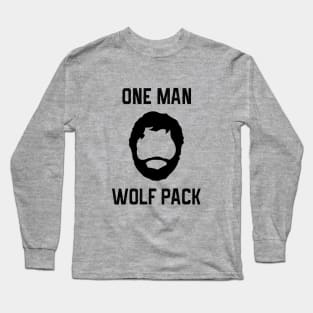 One Man Wolf Pack Long Sleeve T-Shirt